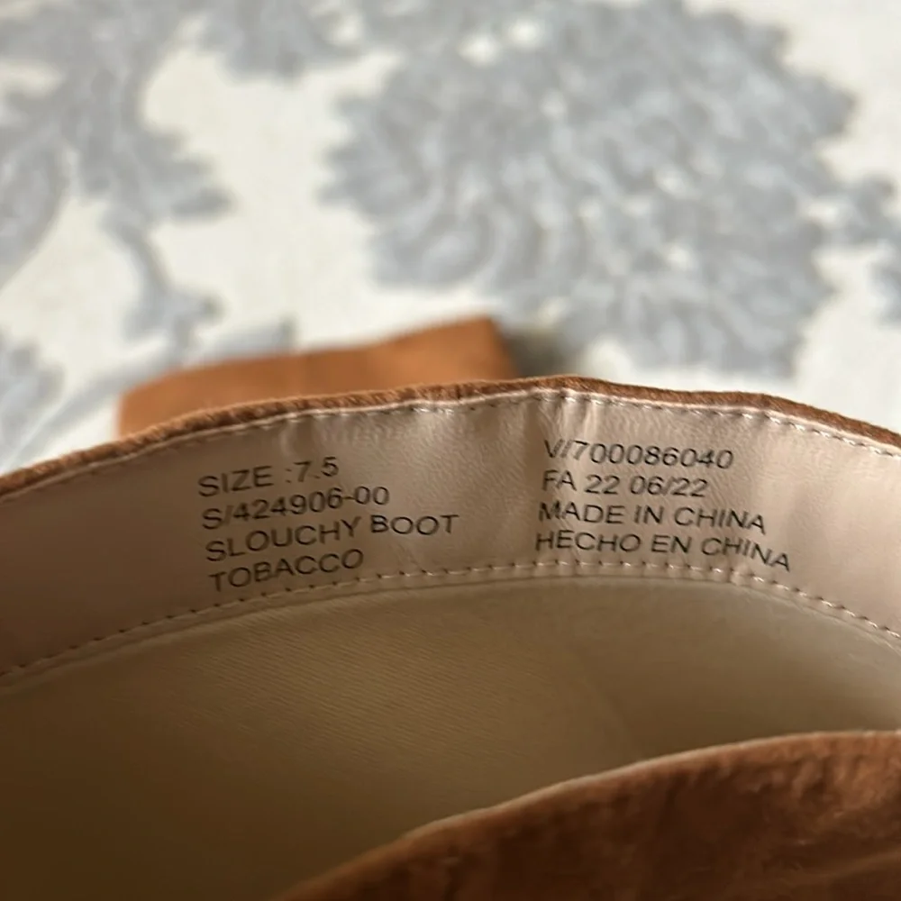 Banana Republic Suede Slouchy Boot, 7.5 - Picture 9 of 13